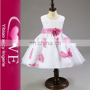 Summer Kid Dress Flower Girl Dress Patterns for Party Girl Dresses thumbnail-2
