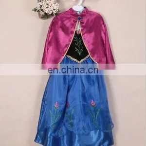Frozen Elsa Anna Dress Cosplay Costume Wholesale thumbnail-4