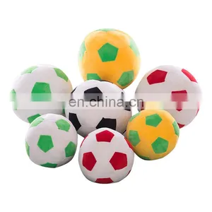 Plush Soccer Ball Round Shape Pillow Low MOQ Custom Throw Pillows thumbnail-1
