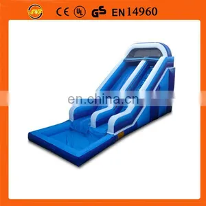 All Blue Inflatable Slide With Pool,inflatable Water Slide thumbnail-1