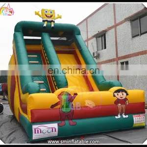 Factory Direct Inflatable SpongeBob Slide For Kids thumbnail-1