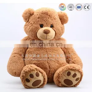 Best Made Fat Plush Teddy Bear Skins Toys Wholesale/custom Teddy Bear With Tie thumbnail-4