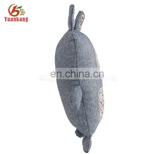 Plush Lovable Grey Fabrics Bear Soft Stuffed Toy thumbnail-3