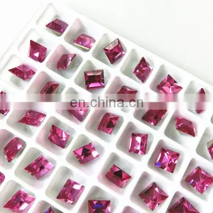 Crystal Diamond Crystal Fancy Color Stone Point-back for Jewelry thumbnail-6
