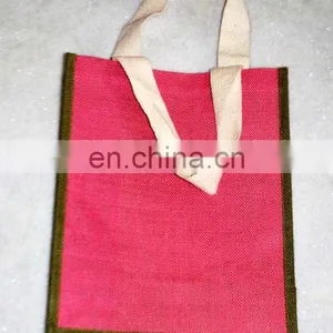 Jute Tote Bag, Jute Bag, Jute Shopping Bag, Jute Promotional Bag thumbnail-1