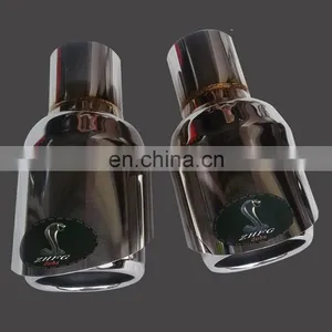 High Quality Stainless Steel Exhaust Tip Muffler Tube Hot Sale for Car thumbnail-4