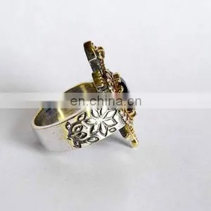 2017 Best Selling Products Tortoise Shaped Rings,handmade Blue Crystal Tortoise Shaped Rings for Hers thumbnail-2