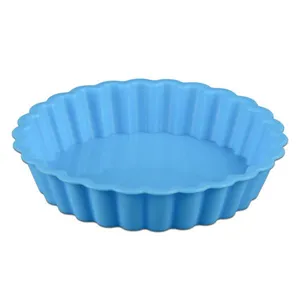 Free Sample Food Grade Heat Resistant Nontoxic Silicone Cake Mold Baking Mousse Pudding Chocolate Mold Tool Fruit Pie thumbnail-3