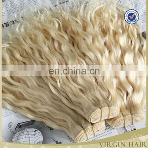 Hot New Products Hot Beauty African American White Natural Blonde Curly Human Hair Extensions thumbnail-6