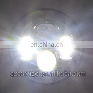 Canton Fair Hot Product 4 by 4 7 Inch LED Headlamp With Angel Eye for Jeep for Harley thumbnail-5