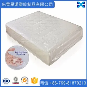 HEAVY DUTY 4 MIL FULL FITS PILLOW TOP MATTRESS Moving Bag Furniture Bag 56 x 15 x 95 IN thumbnail-3
