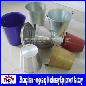 Custom Metal Spinning Indoor Small Aluminum Ice Bucket Brushing Flower Planter Pot thumbnail-1