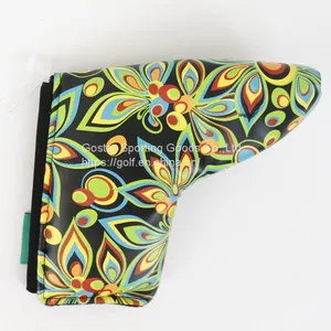 Printing Pu Material Golf Blade Head Cover thumbnail-3