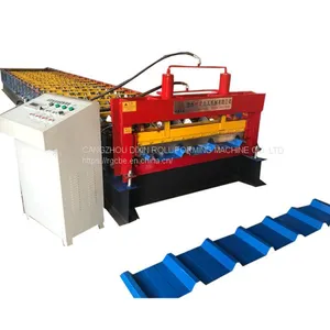 Trapezoid Profile Iron Roll Forming Machine/ Aluminum Panel Trapezoidal Roll Forming Machine thumbnail-1