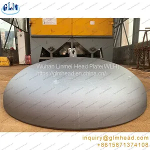 Steel Elliptical Head Mild Steel Half Sphere for Fire Pit Fire Bowl Dish Head thumbnail-3