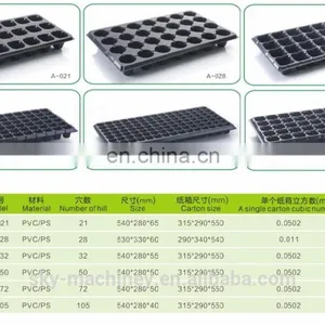 Black Plastic Cell Seeding and Nursery Seed Sprouter Tray thumbnail-4