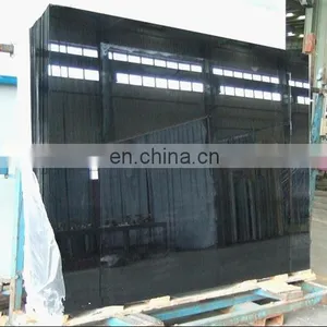 High Quality Factory Prices 4mm 5mm 6mm Dark Grey Reflective Glass thumbnail-2