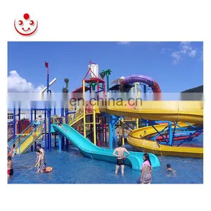 Water Park Fiberglass Water Slide Tubes for Sale Custom thumbnail-6