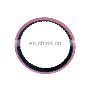 Red Rubber Coating Timing Belt for Packing Machine thumbnail-5