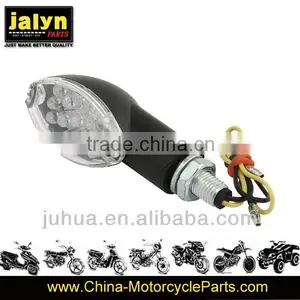 12V LED Znic Alloy Chrome Led Motorcycle Turn Lights thumbnail-1
