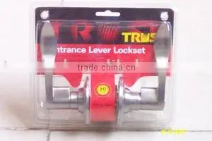 ANSI Grade 3 Tubular Lever Lock With Brass Cylinder thumbnail-1
