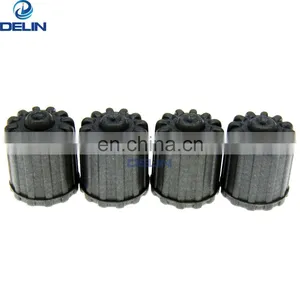 Gray Plastic Rubber Tire Valve Stem Caps TPMS Tire Cap thumbnail-3