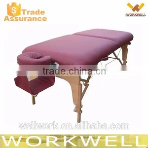 WorkWell Cheap Folding Wooden Massage Table Kw-T2514a Quality Choice thumbnail-1