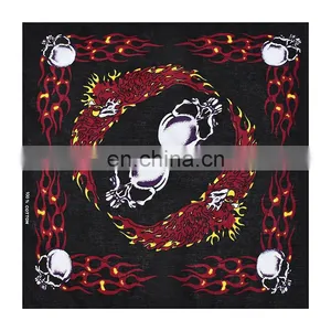 New Design Winter Street Style Headband Bandanas Cotton Sports Kercheif Customized Soft Cheap Handkerchief Headbands thumbnail-1