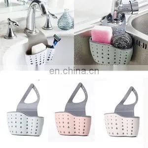 Kitchen Plastic Sink Saddle Holder Sponge Caddy Hanging Saddle thumbnail-2