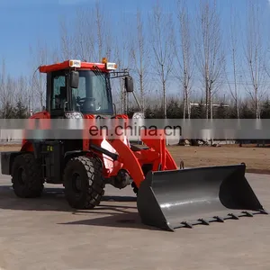 ZL16F 4x4 Drive Hydraulic Small Wheel Loader/1.6ton Loader With Quick Hitch for Sale thumbnail-5