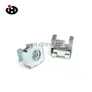 JINGHONG Factory Price Galvanized M5 Carbon Steel Square Lock Insert Cage Nut thumbnail-2