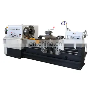 Lathe Machine Q1319 200mm Big Spindle Bore Pipe Threading Lathe Machine With CE Protection thumbnail-1