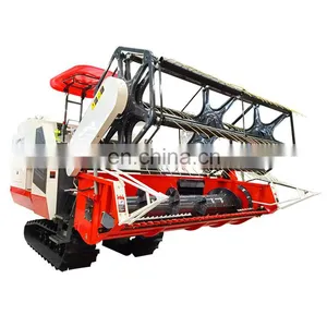YAZU 128 Agricultural Machinery 128hp Kubota Type Rice Combine Harvester thumbnail-4