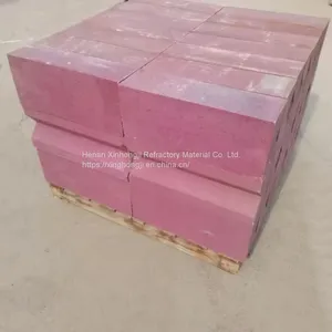 Alkali Resistance Firebricks Chromic Corundum Blocks Chrome High Alumina Refractory Bricks thumbnail-4