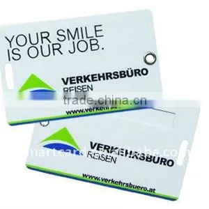 Travelling Luggage Tag With Punch thumbnail-1