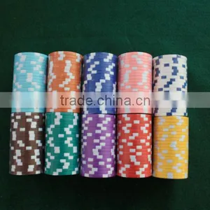 2014 New Design Poker Set .playing Card Set Chips Case Set,poker Chip Values thumbnail-1