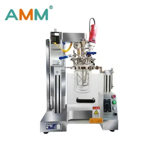 AMM-2S Laboratory Vacuum Stirring Emulsifier - Reaction Kettle for Research and Development of High Viscosity Resin Mixing thumbnail-3