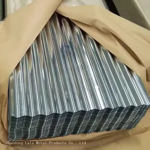 Hot Dipped Galvanized Wave Steel Sheet Corrugated Roofing Sheet Soundproof Roofing Sheet thumbnail-5