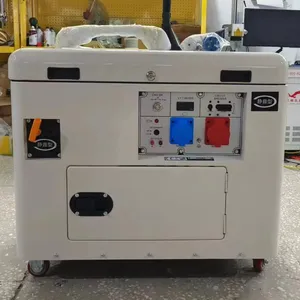 5kW Three Phase 380V Portable Silent Gasoline Generator Home & Office Backup Power thumbnail-1