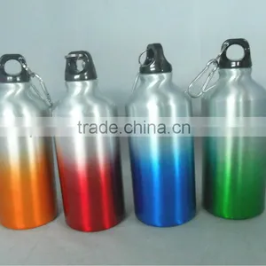 Kids Aluminium Sports Bottle With Round Cover and Logo thumbnail-1