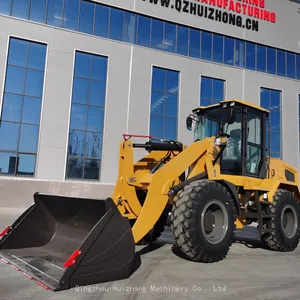 Huizhong Heavy Duty 3ton HZM 930 S300 7m Wheel Loader Telescopic Loader With Powerful Engine for Sale thumbnail-3