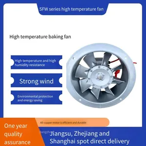 High-temperature Resistant Thermal Cycle Fan, Aluminum Alloy Forward and Reverse Drying Fan, High-temperature Resistant Paper Tube Baking Room Fan thumbnail-4