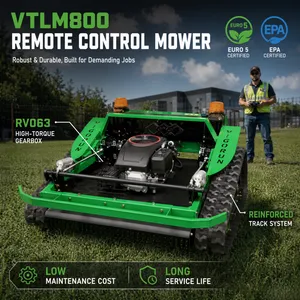 Vigorun Remote Brush Mower Euro 5/EPA 4 Hours of Working Time RC Slope Mower for Large Landscapes thumbnail-1