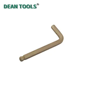 Non-Sparking Hex Key With Ball Wrench, Non-Sparking Spanner L-Type Hex Allen Key With Ball End, Spark-free Safety Spanner thumbnail-4