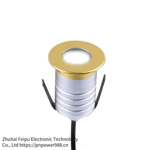 3w Stainless Steel Face Cover Honeycomb Mesh Anti-glare In-ground Light Ip67 Produced by Feipu, Model Pndm-3w-fwb thumbnail-2