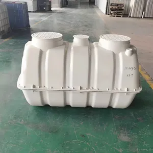 600-2500L Molded Fiberglass Household Wastewater Treatment Septic Tank thumbnail-2