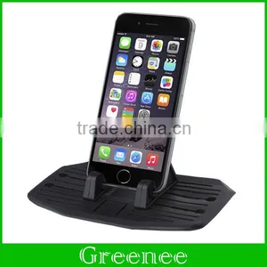 Car Dashboard Sticky Pad Mat With Holder Universal Car Sticky Non-slip Mat Portable Dashboard Pad Mobile Phone Holder for IPhone thumbnail-1