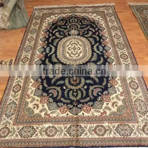5'x8' Hand-knotted Popular Selling Cotton Carpets thumbnail-2