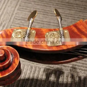 4/4 Violin Shaped Flat Back England Style Fully Solid Professional Double Bass thumbnail-5