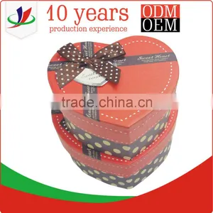 Heart Shaped Empty Sweet Boxes Christmas Heart Shaped Gift Box thumbnail-1